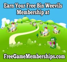 Bin Weevils Membership Codes